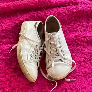 Women's White Birkenstock Sneakers Size 39